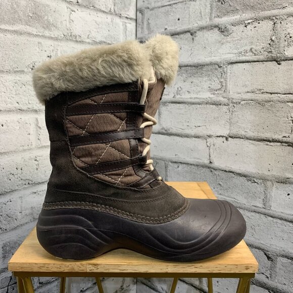 Columbia Sierra Summette Brown Snow Winter Boots - Picture 3 of 10